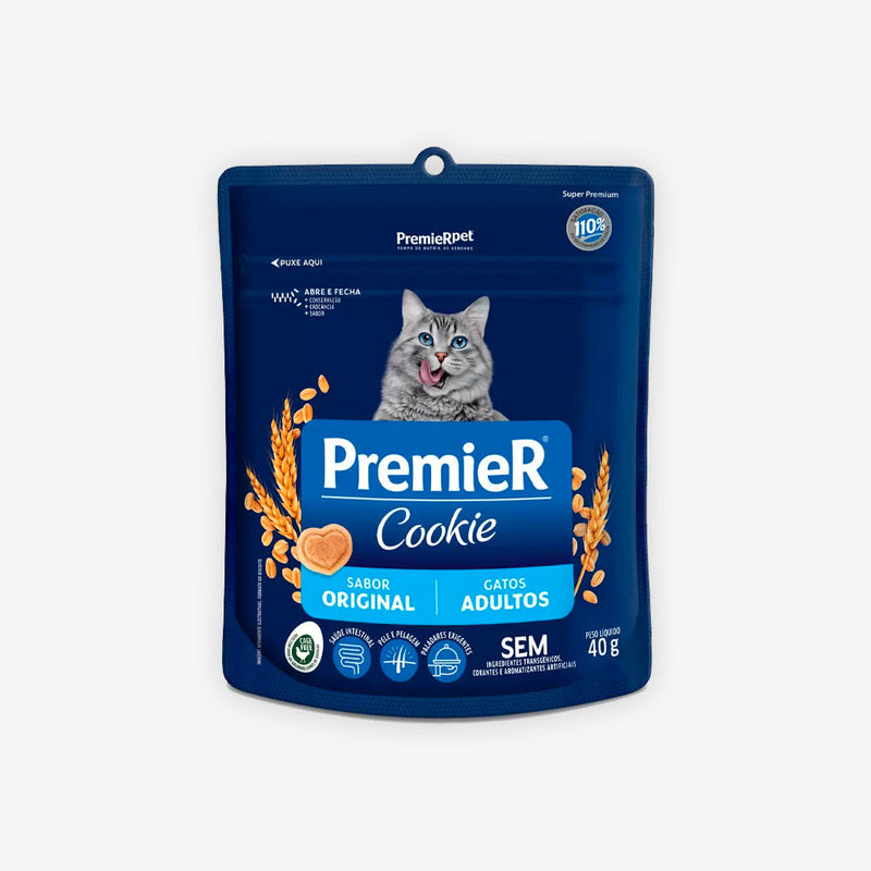 Petisco PremieR Cookie Gatos Adultos 40g