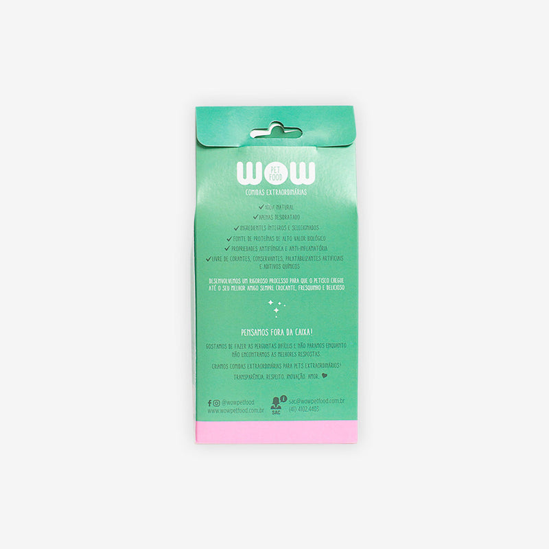 Petisco Natural WOW sabor  Lombinho com Orégano para Gatos 50g