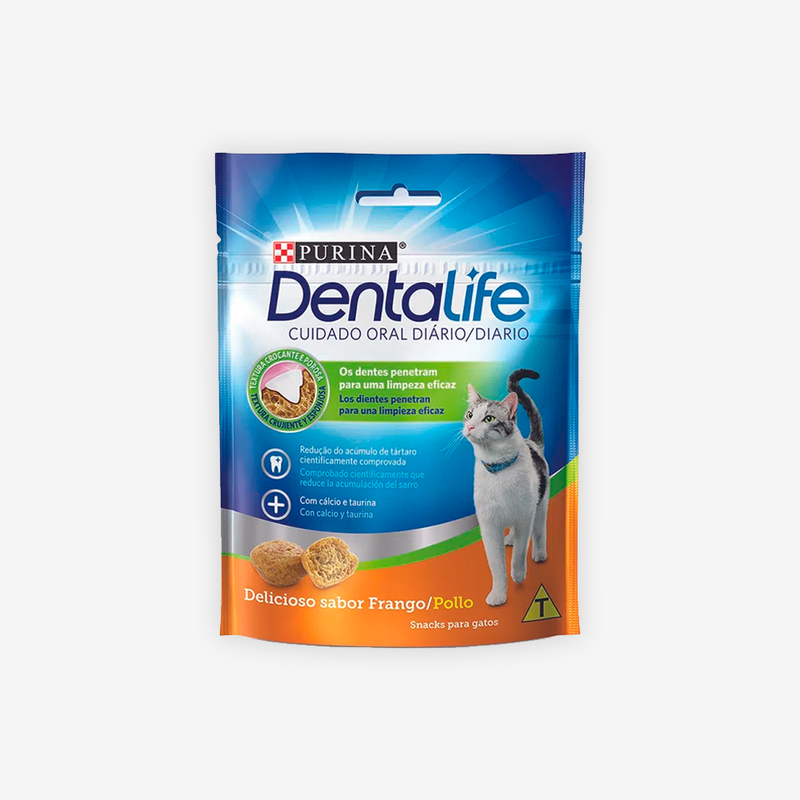 Snack Dentalife para Gatos sabor Frango Petisco