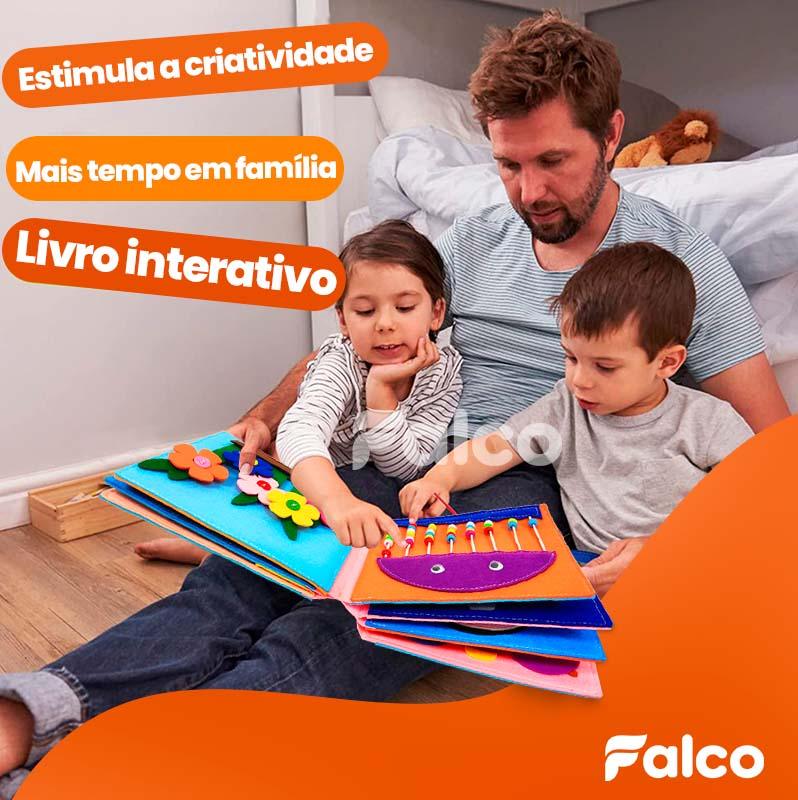 Livro de Histórias Interativo Infinity Book + Ebook Desenvolvimento Infantil (BRINDE!)